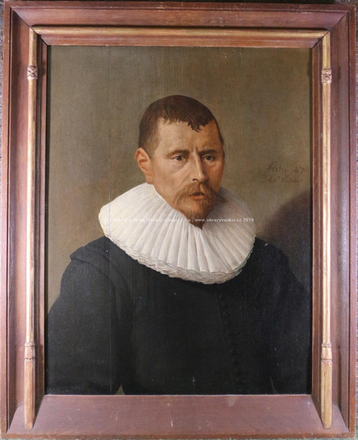 Holandský malíř pravděpodobně 1. poloviny 17. století - Portrét muže