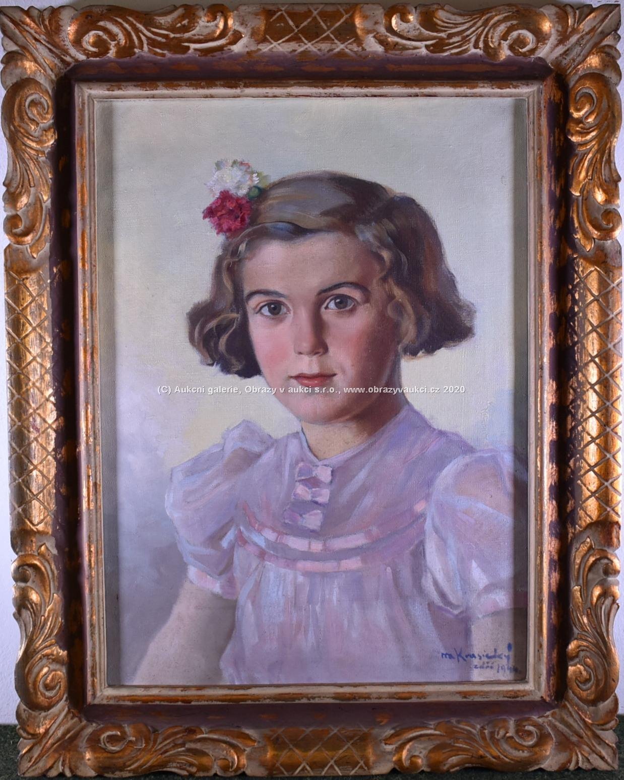 Marcel Krasický - Portrét dívky