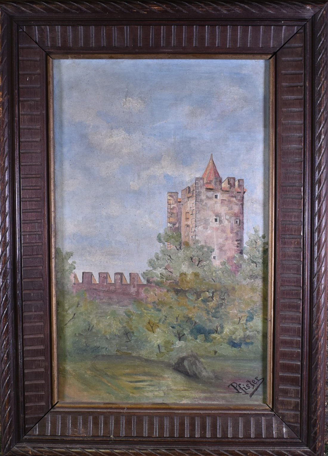 P. Fister - Středověký hrad