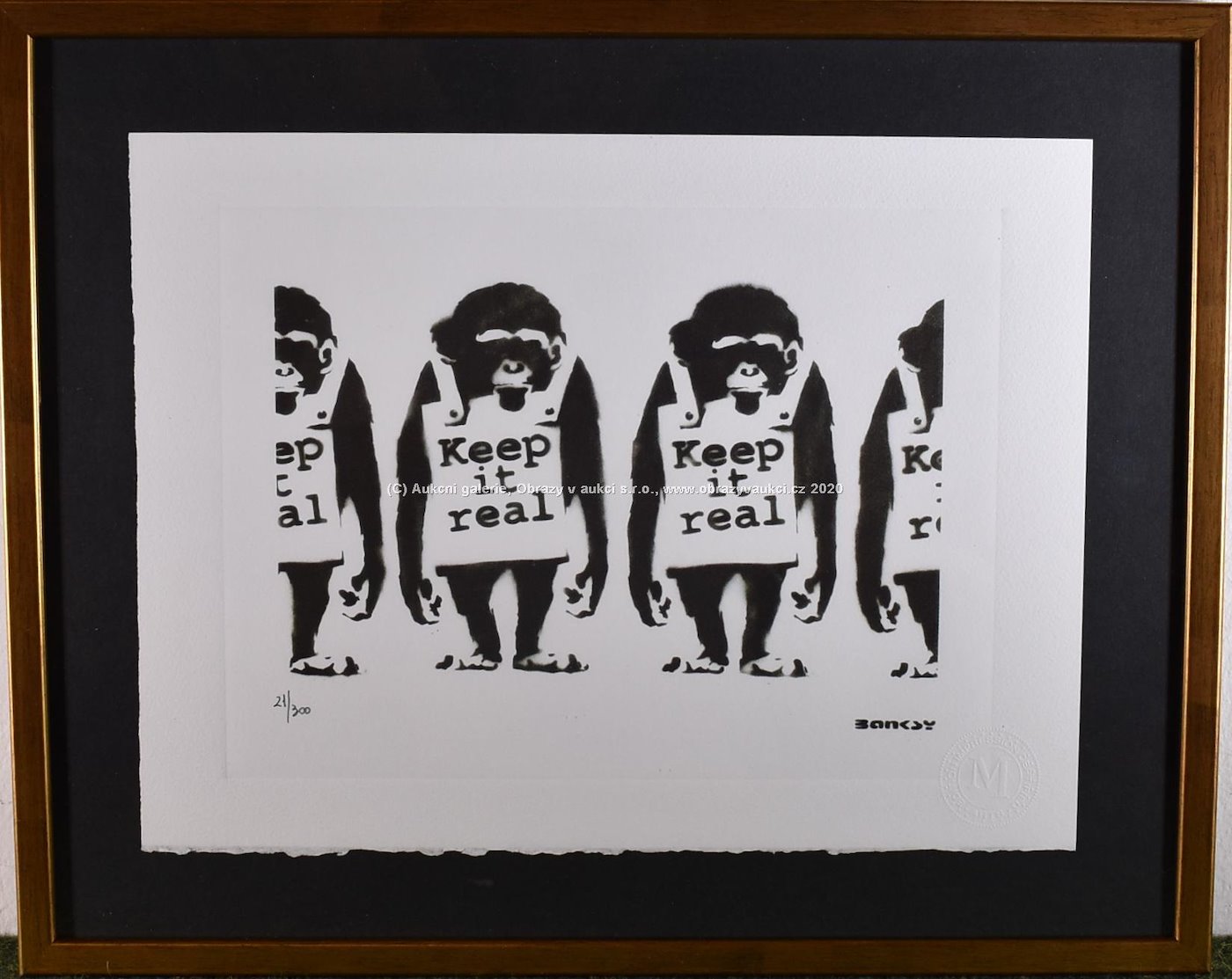 Banksy - Monkeys
