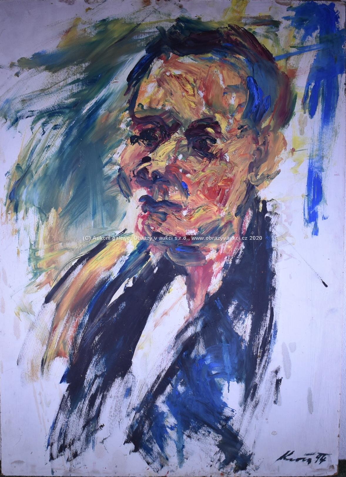 Antonín Kroča - Portrét muže