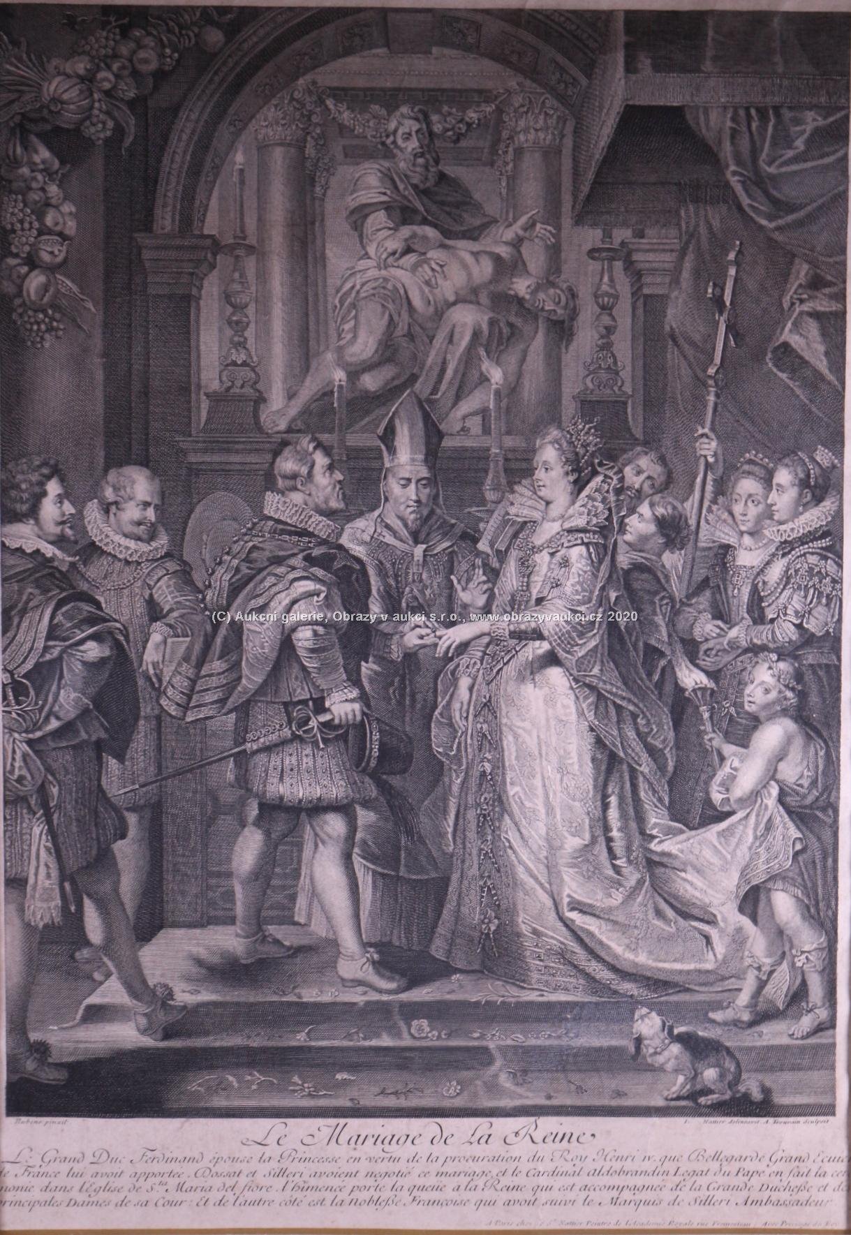 Antoine Trouvain - Le Mariage de la Reine 