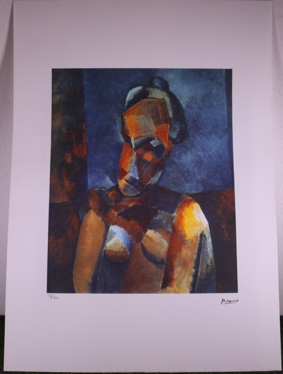 Pablo Picasso - Abstraktní postava