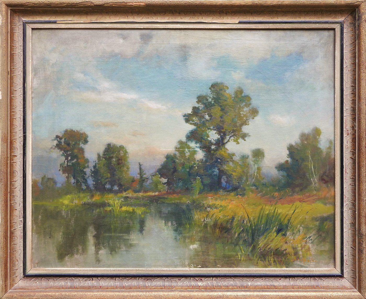 Arkadi Solovjev - Krajina u rybníka