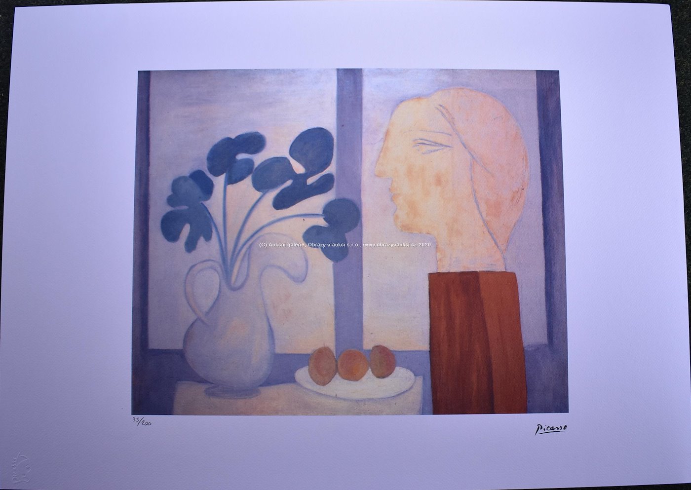 Pablo Picasso - Žena s vázou