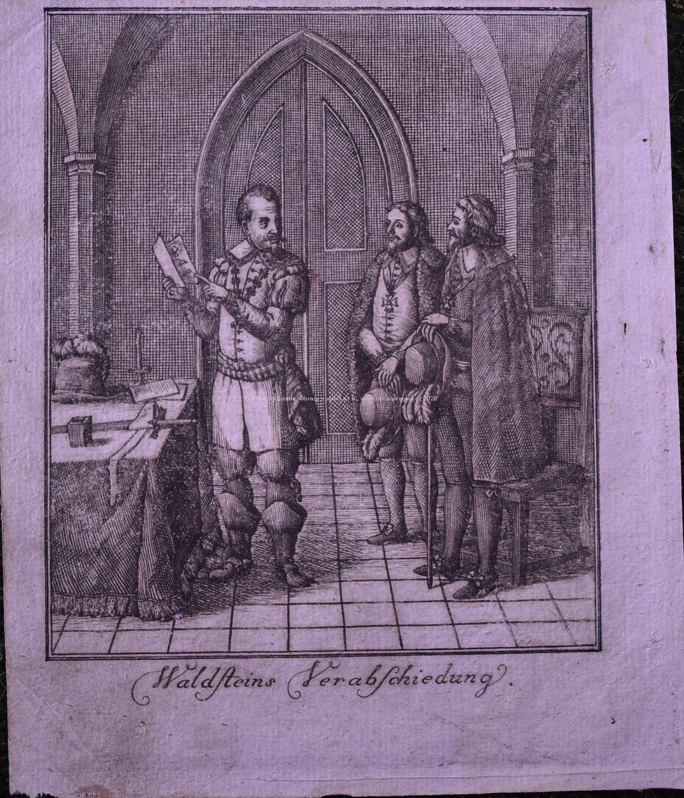 17. století - Soubor 2 grafických listů