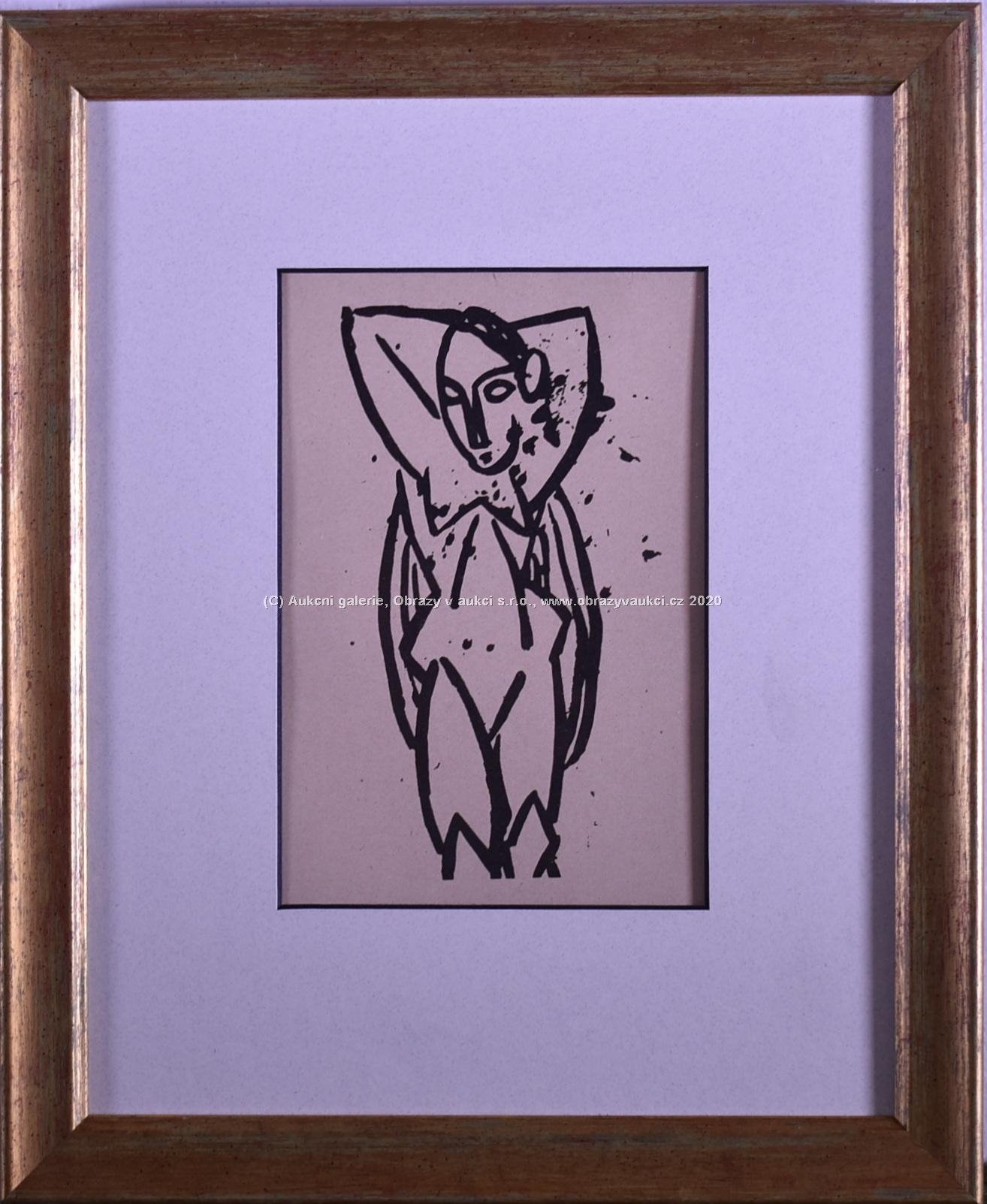 Pablo Picasso - Akt - Nu 1907