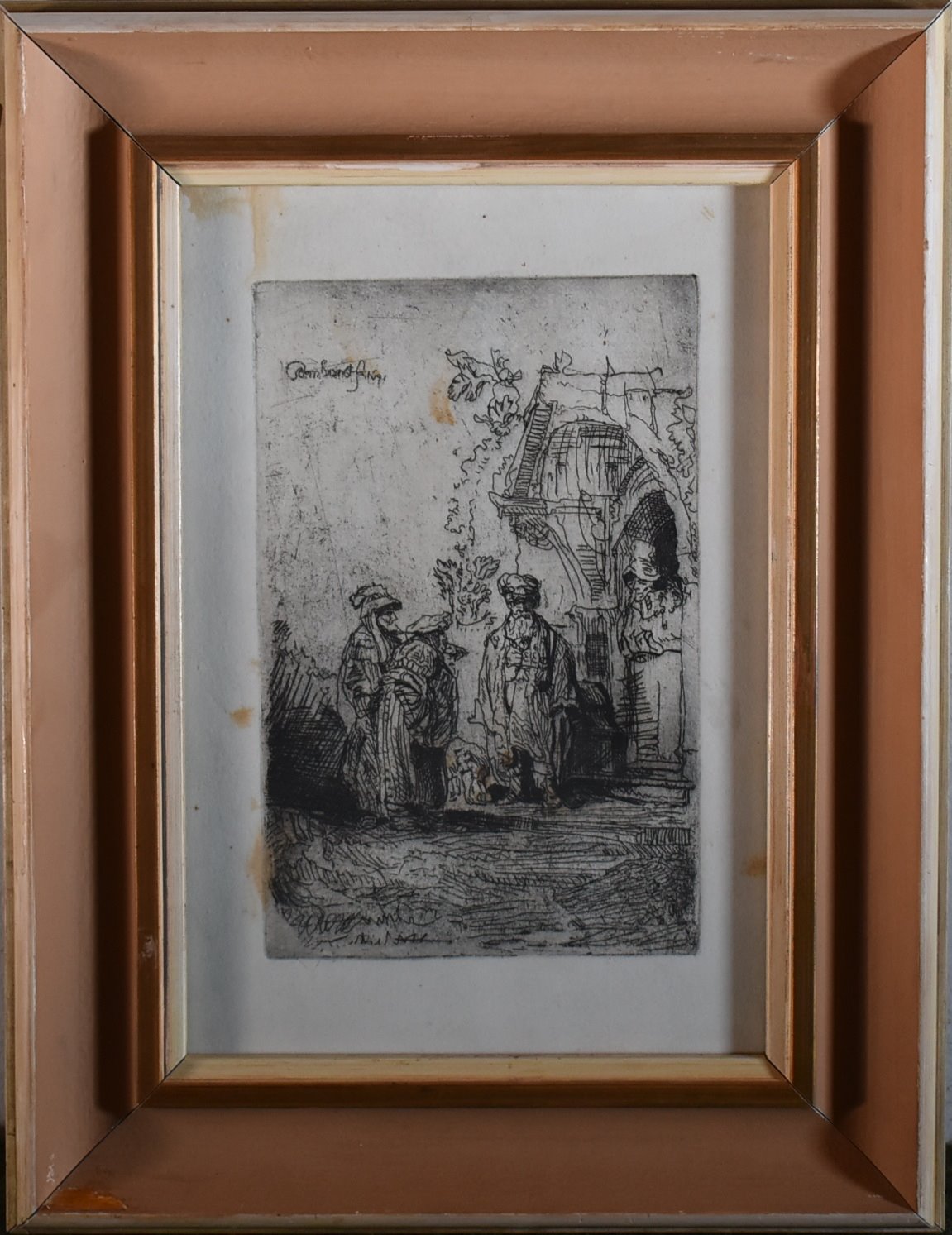 Rembrandt van Rijn - Setkání u kaple