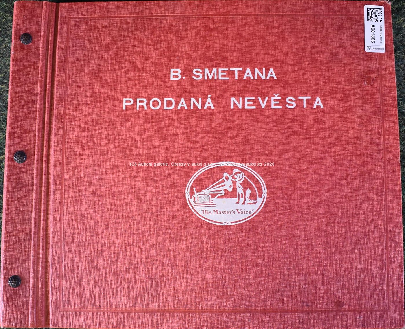 Bedřich Smetana - Soubor 15 gramofonových desek - Prodaná nevěsta