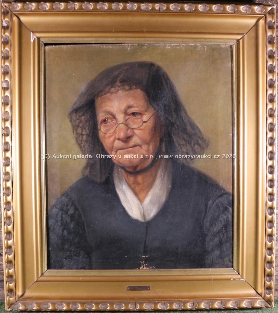 H. Doering - Portrét babičky
