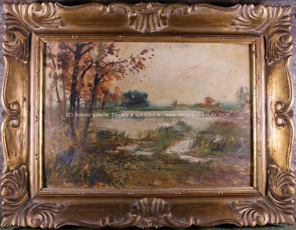 Arkadi Solovjev - Podzim u rybníka