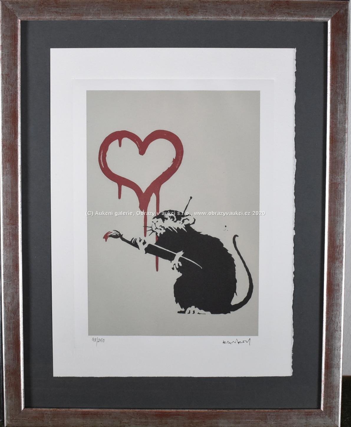 Banksy - Love rat