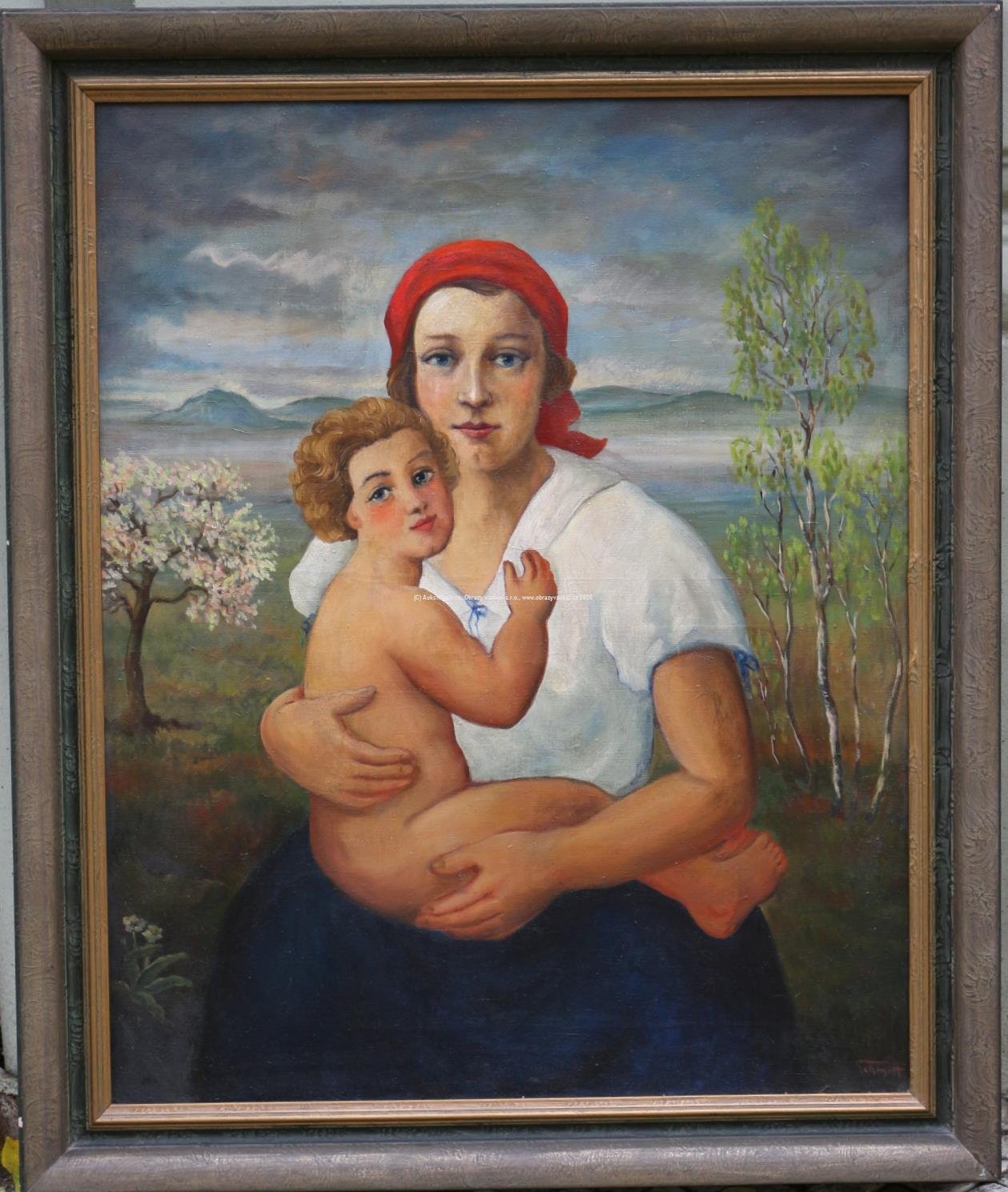 Joža Schmitt - Matka s dítětem