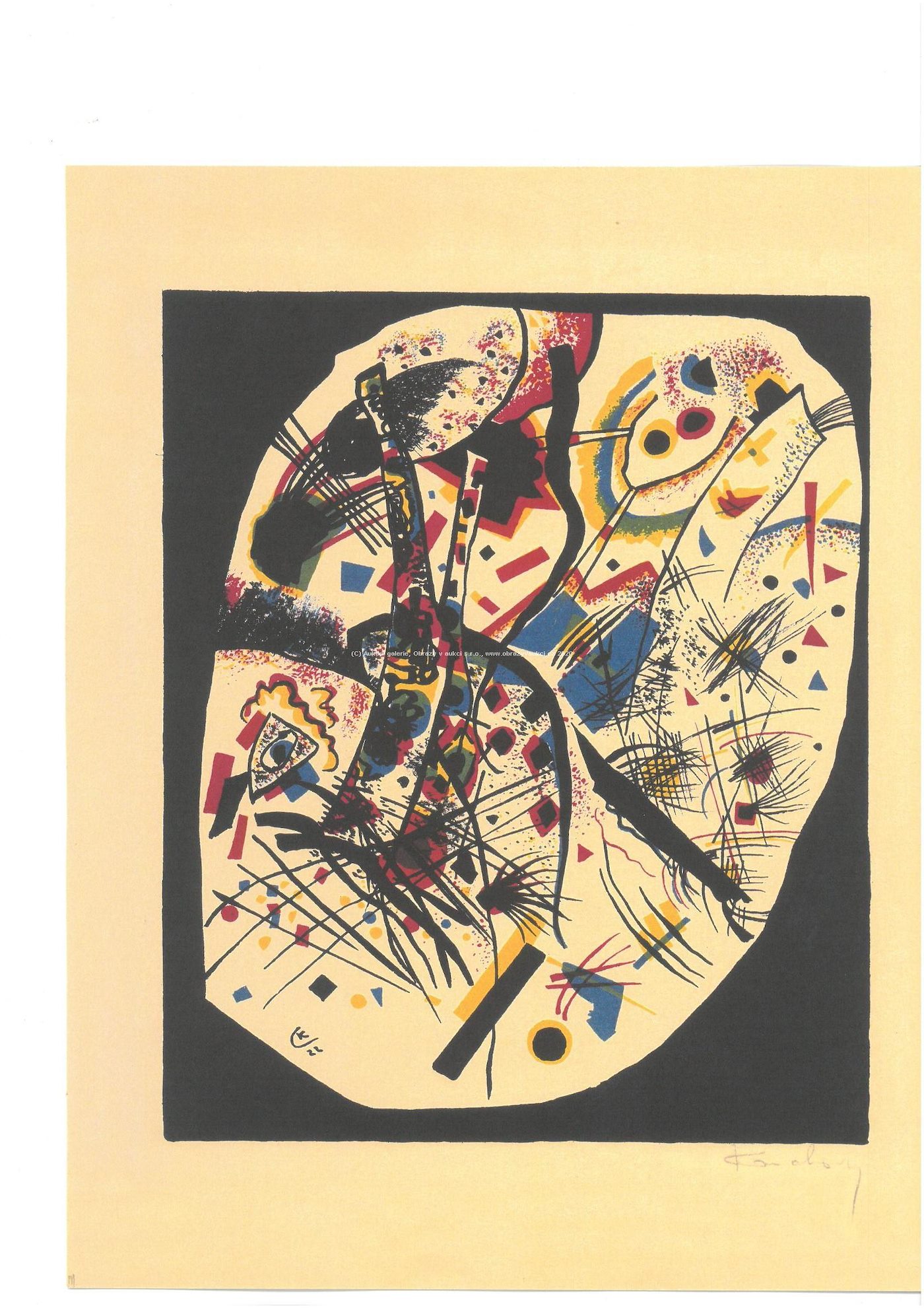 Vasilij Kandinsky -  Kleine Welten III