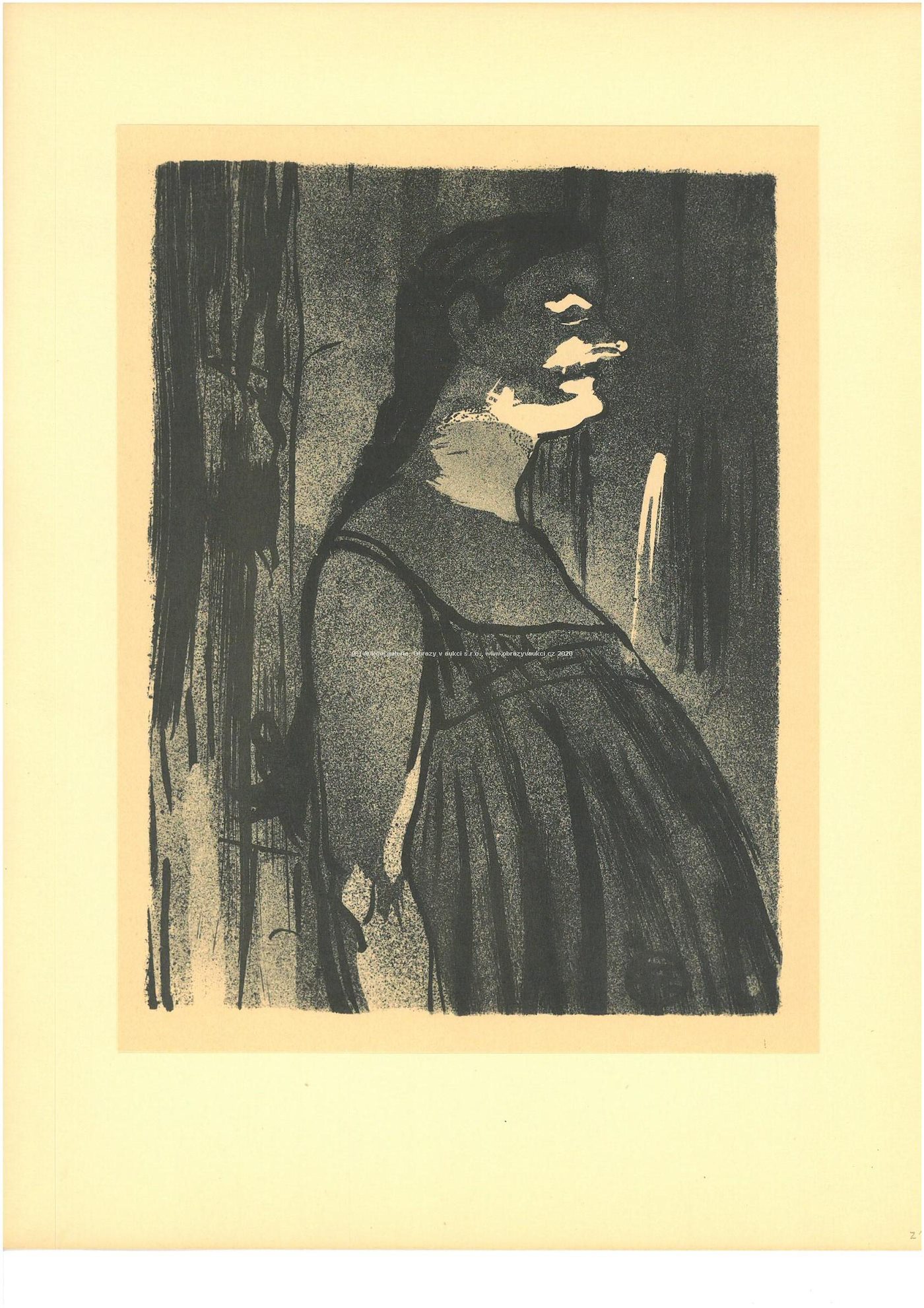 Henri de Toulouse Lautrec - Madame Abdala