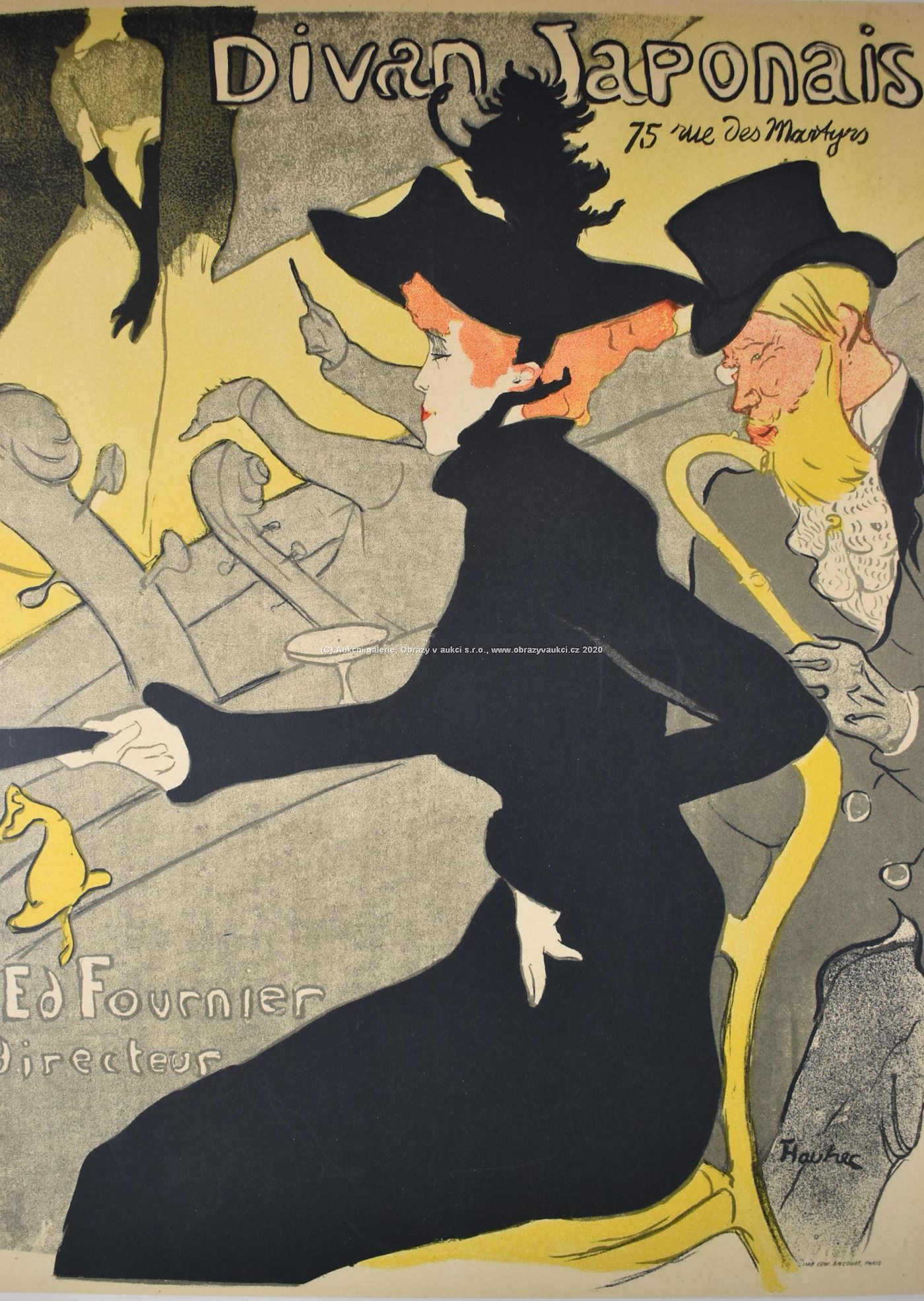 Henri de Toulouse Lautrec - Divan Japonais