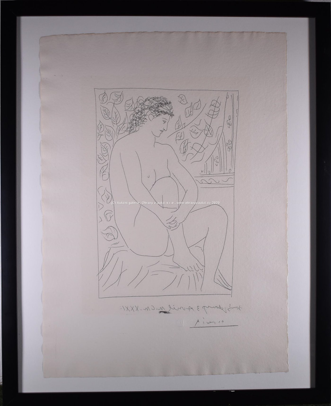 Pablo Picasso -  Femme nue