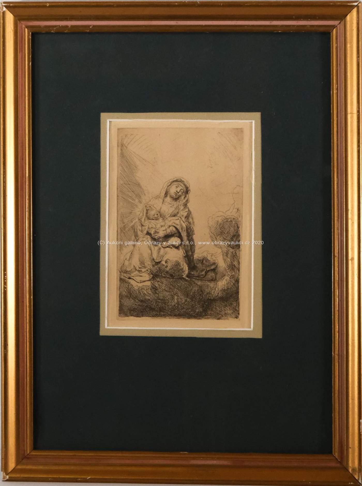 Rembrandt van Rijn - Madona