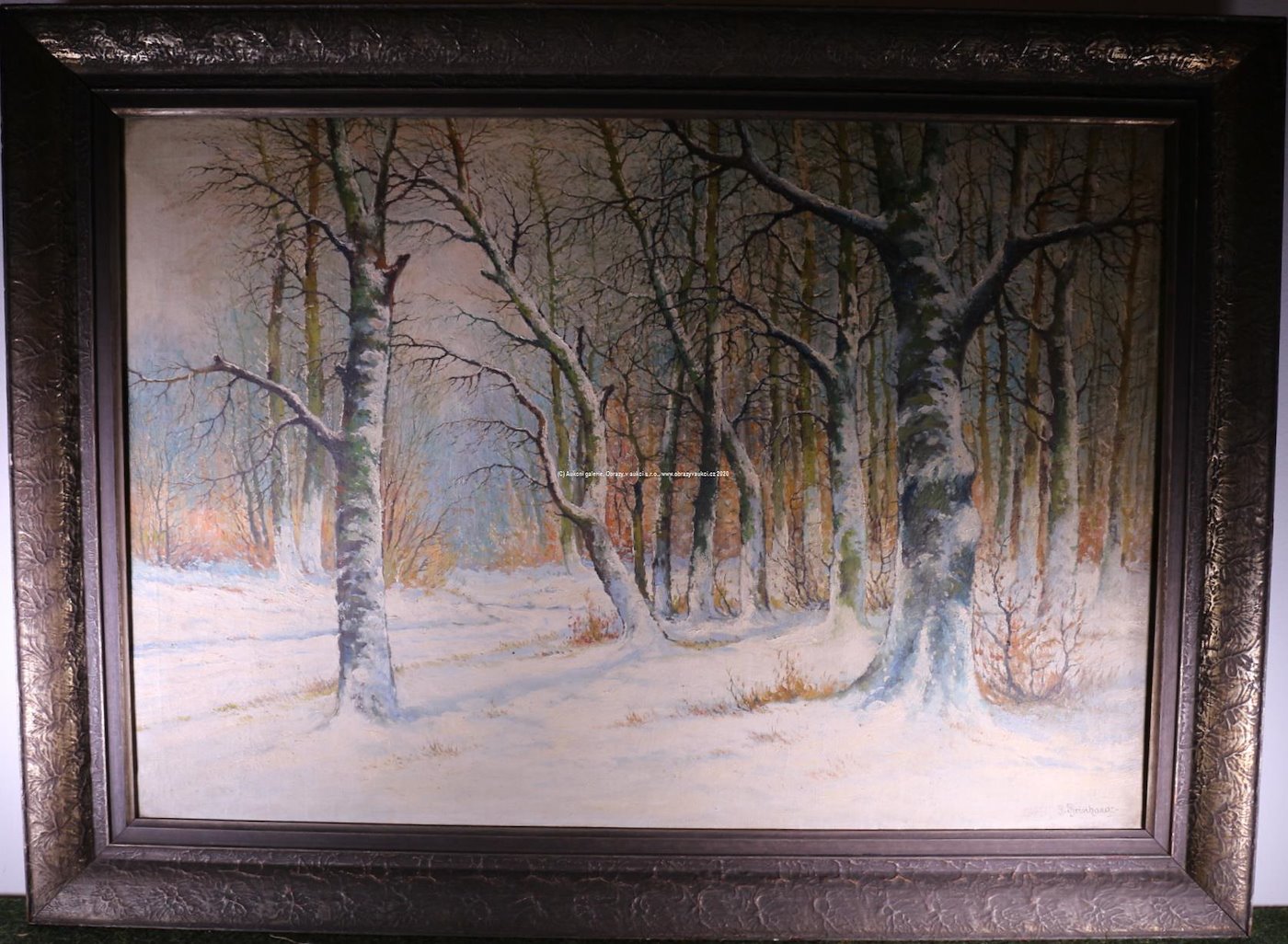 R. Bernhardt - Zimní les