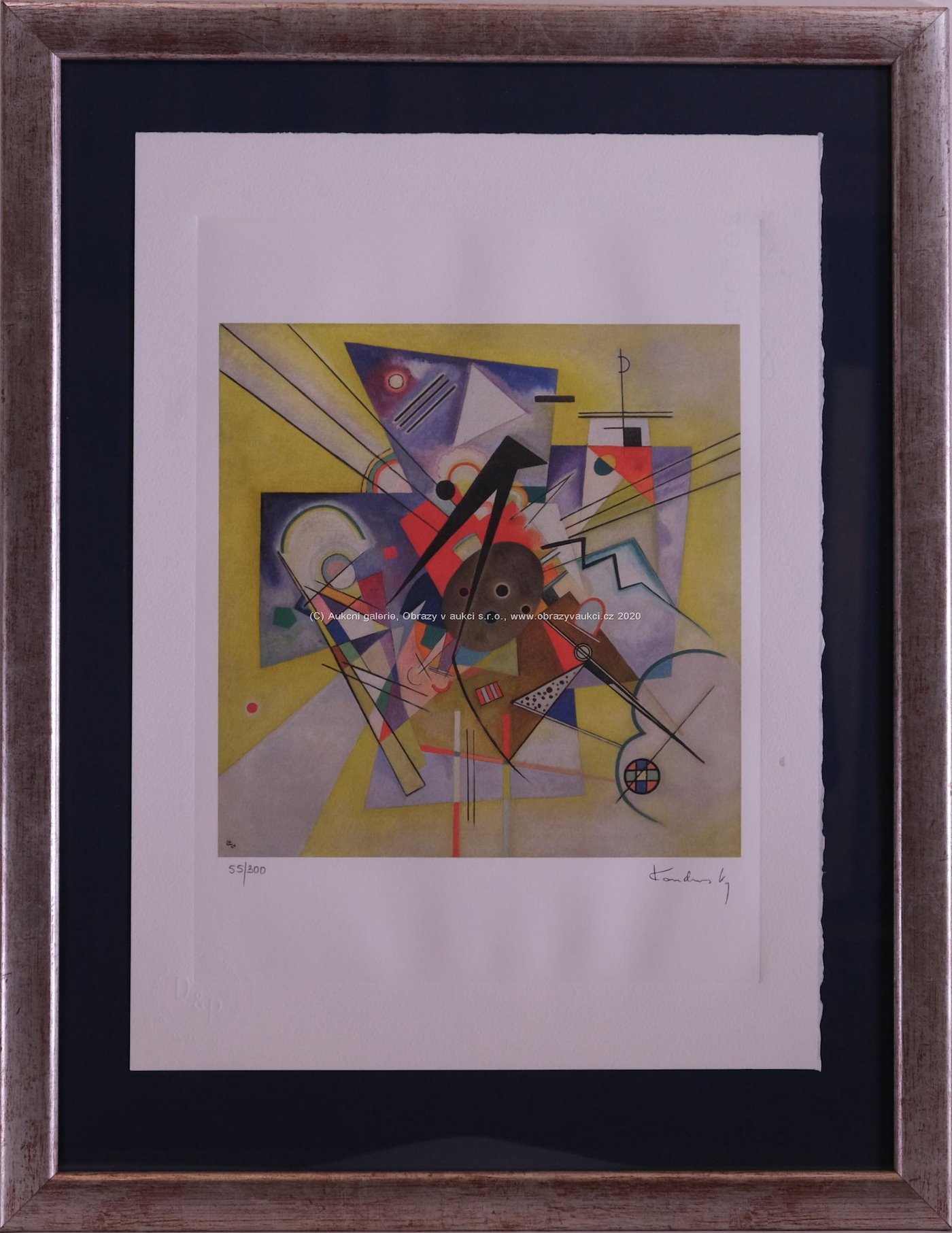 Vasilij Kandinsky - Yellow Accompaniment 