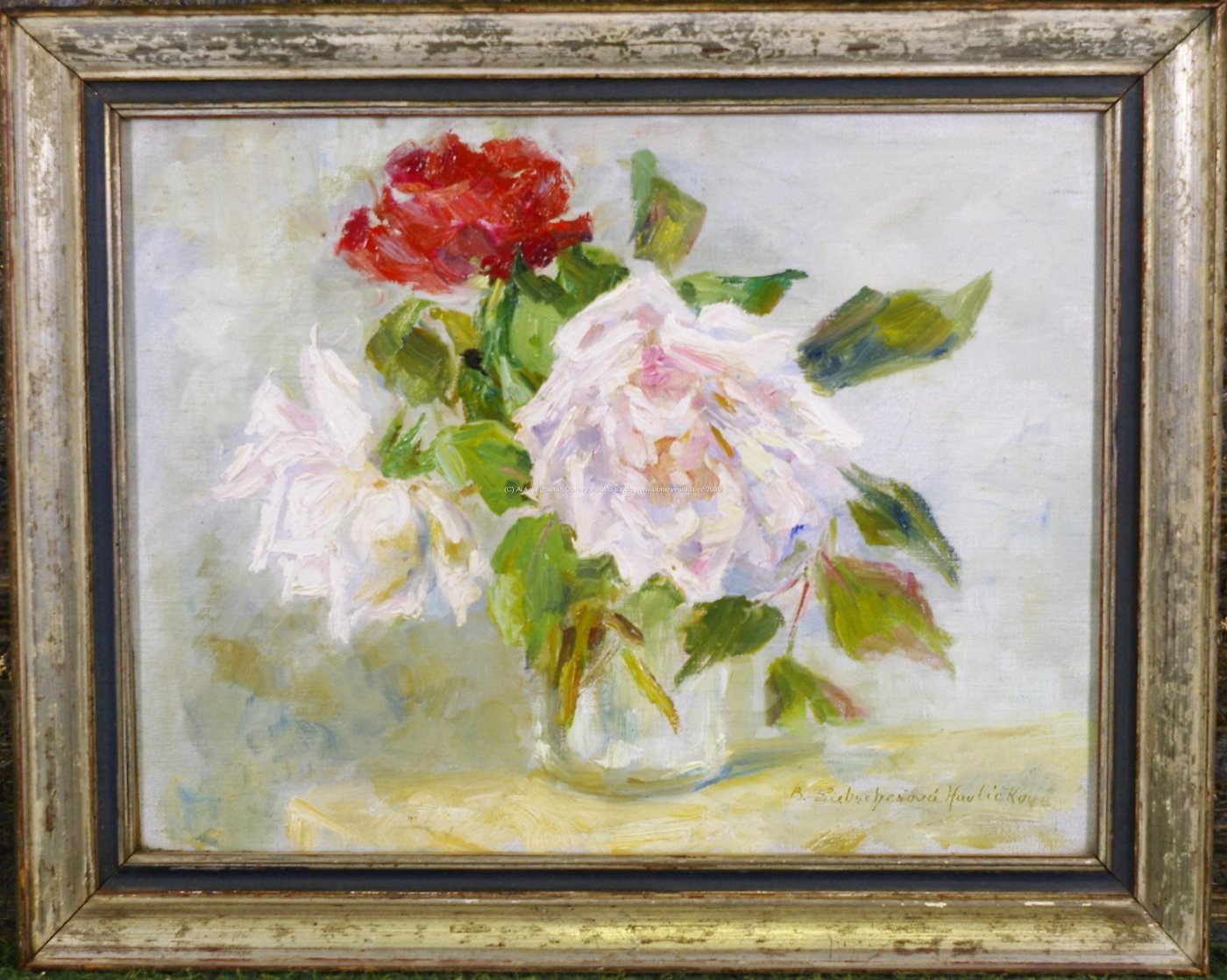 Berta Liebscherová-Havlíčková - Růže