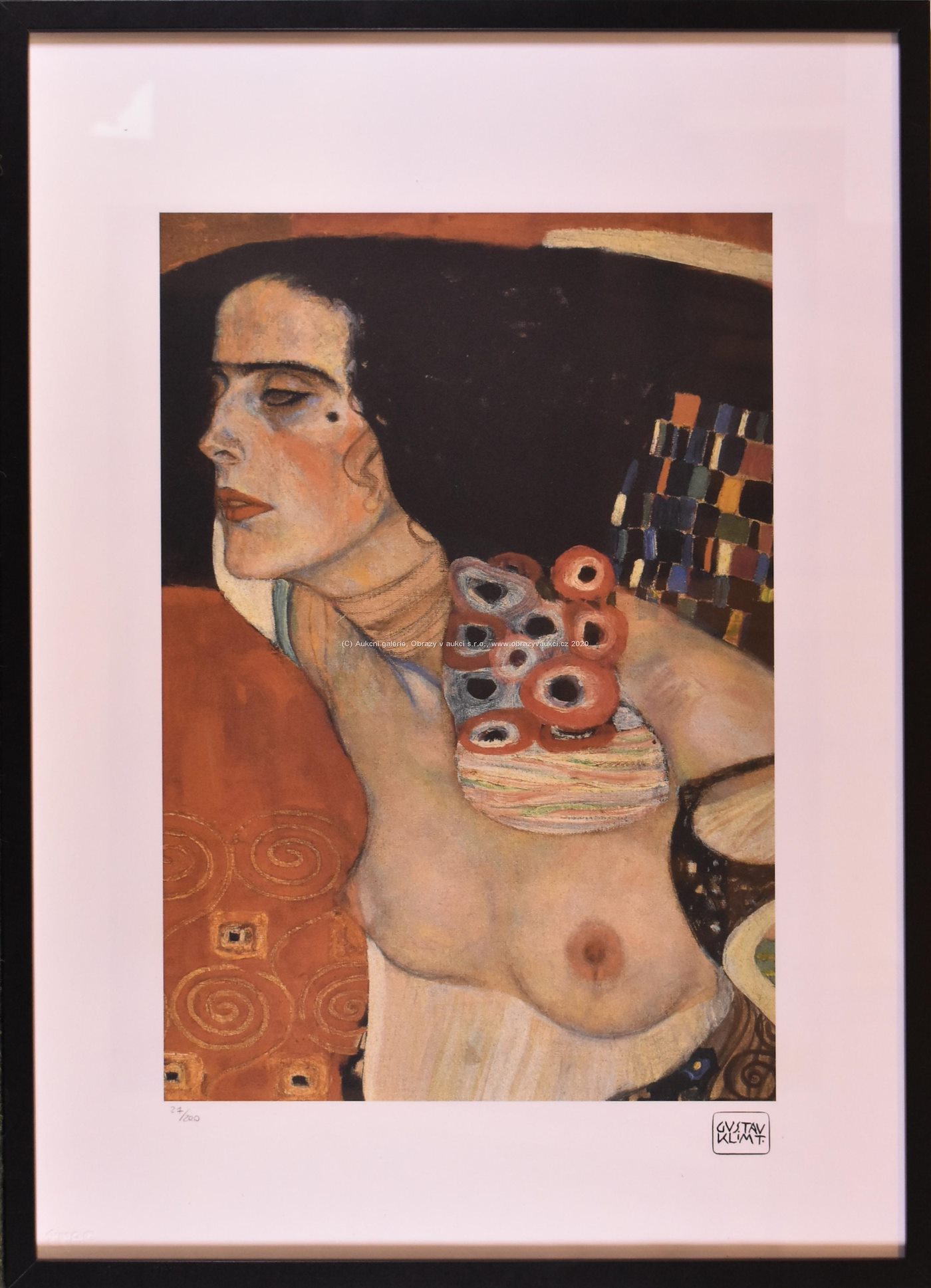 Gustav Klimt - Akt ženy
