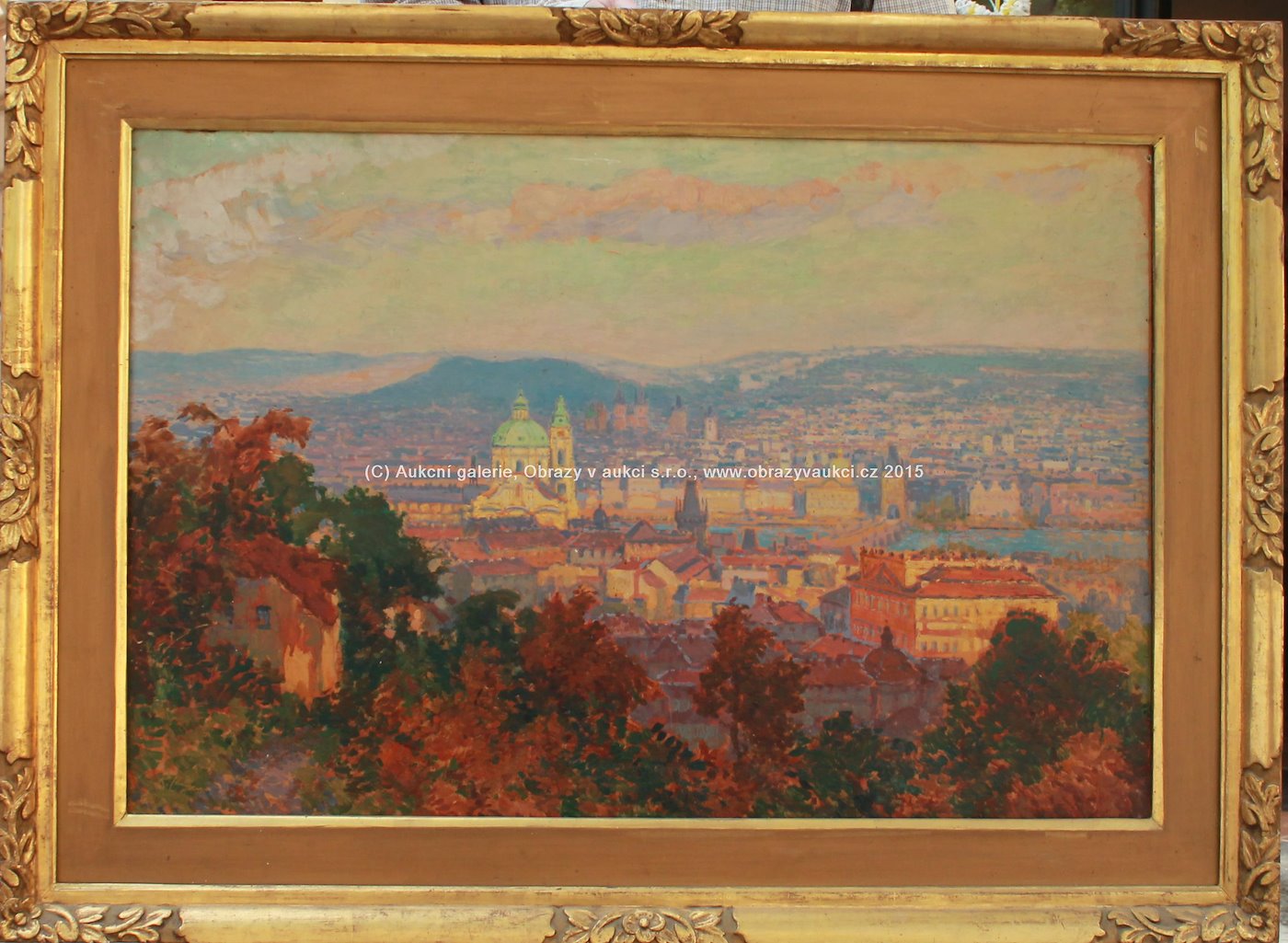 Karel Langer - Pražské panorama