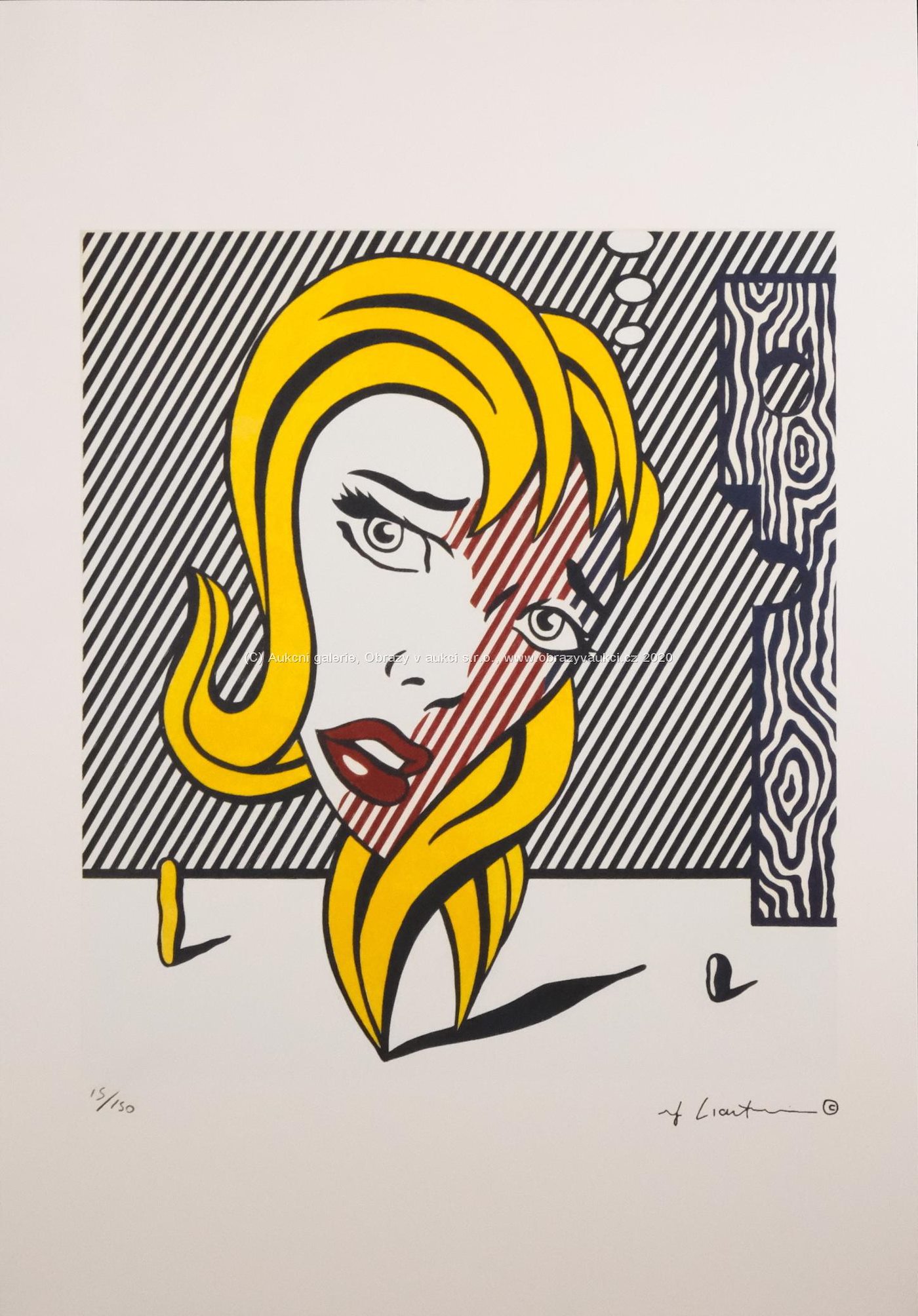 Roy Lichtenstein - Blondýna