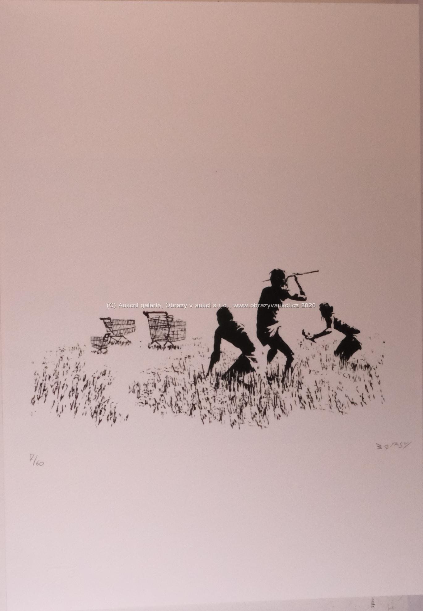Banksy - Trolley Hunters