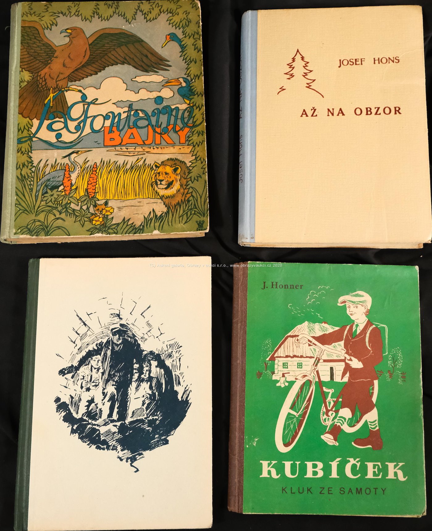 30.- 60. léta 20. století - Soubor 7 dětských knih