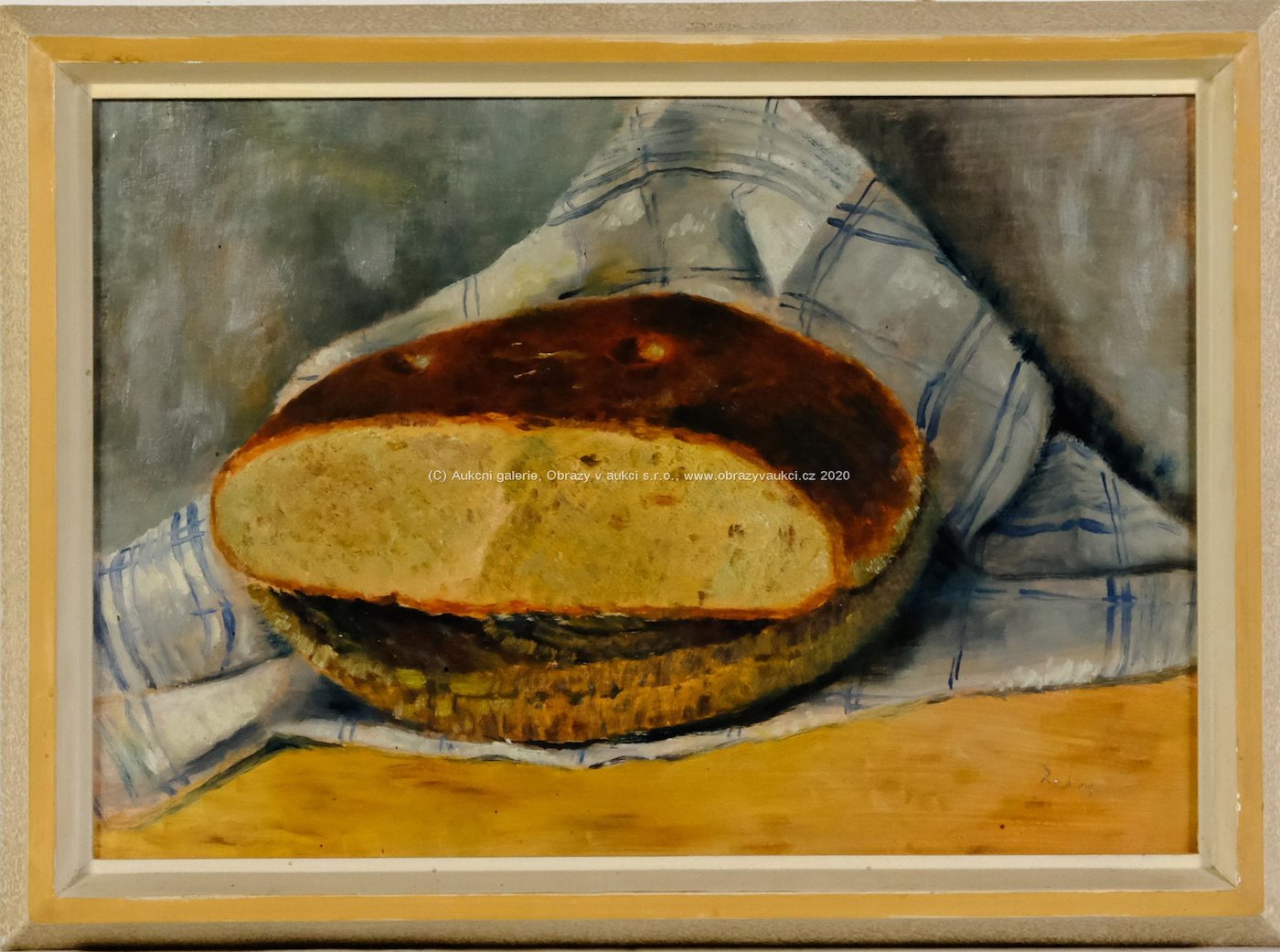 Václav Rabas - Zátiší s chlebem