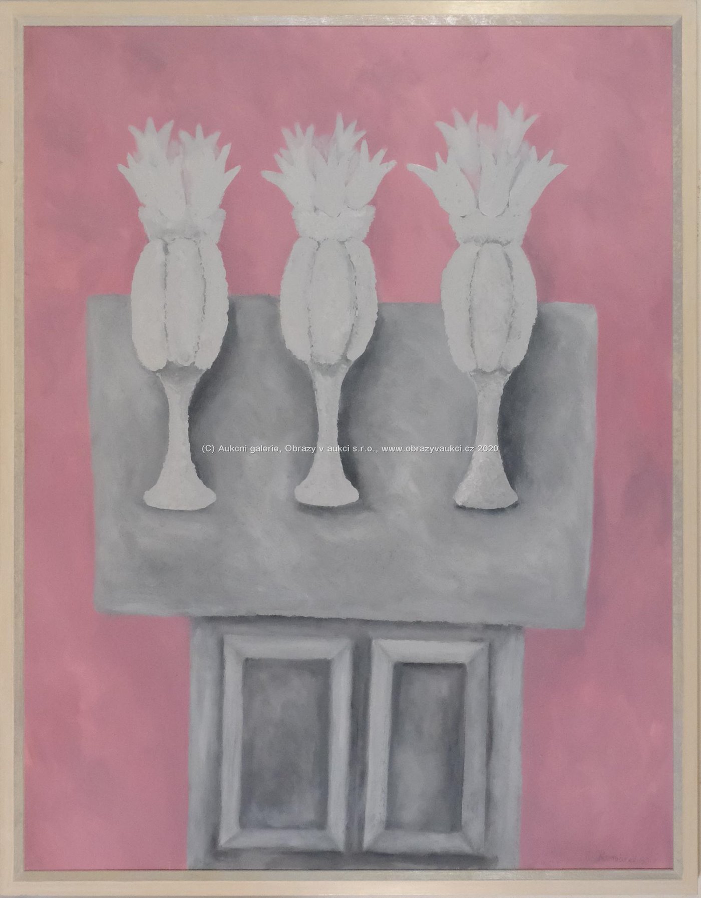 Vladimír Komárek - Tři vázy na stole