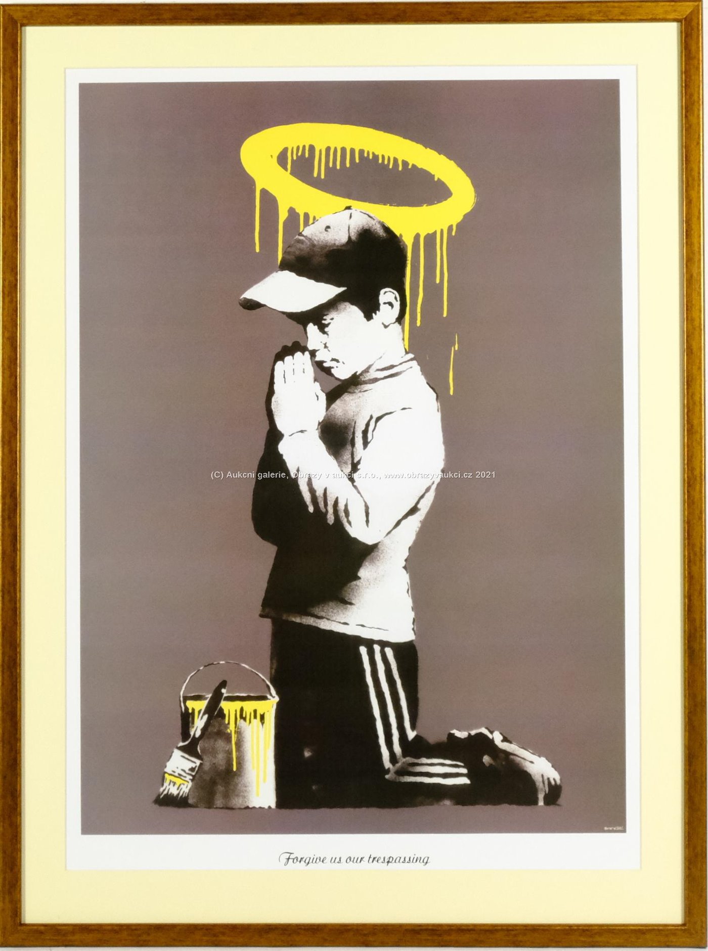 Banksy - Forgive us our trespassing