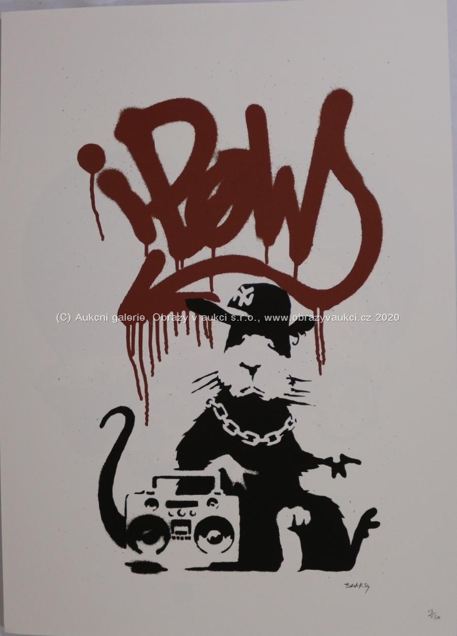 Banksy - Rat Music Chain