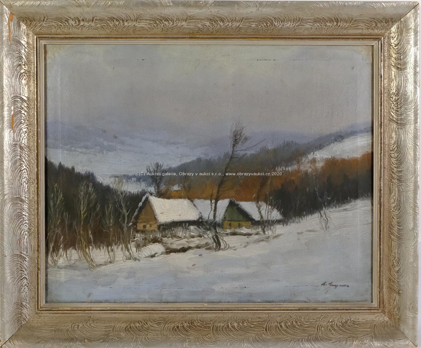 Antonín Augusta - Samota v zimě