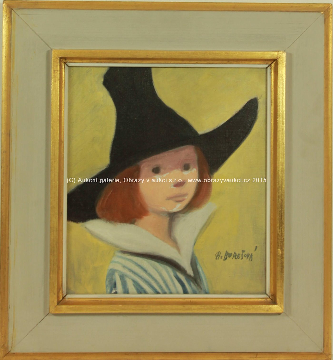 Charlotta Burešová - Černý klobouk