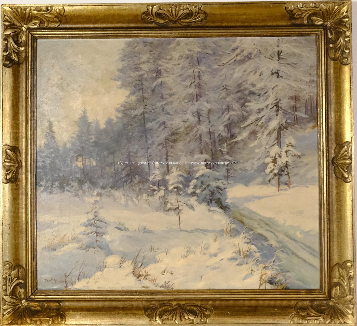 Gustav Porš - Zimní les