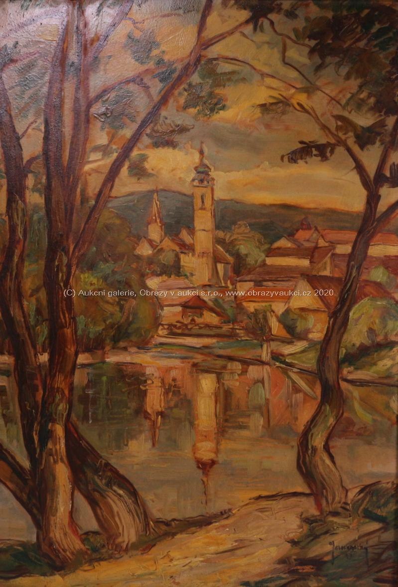 Janovský - Městečko u rybníka