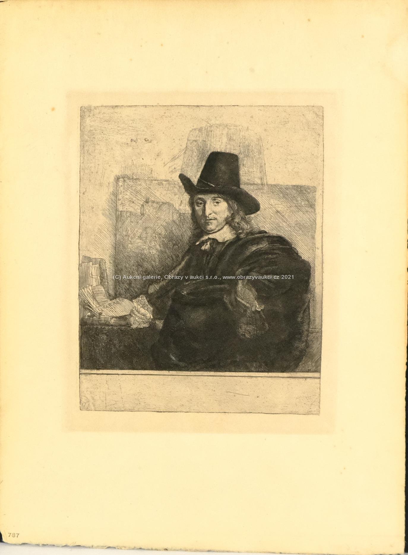 Rembrandt van Rijn - Jan Asselyn