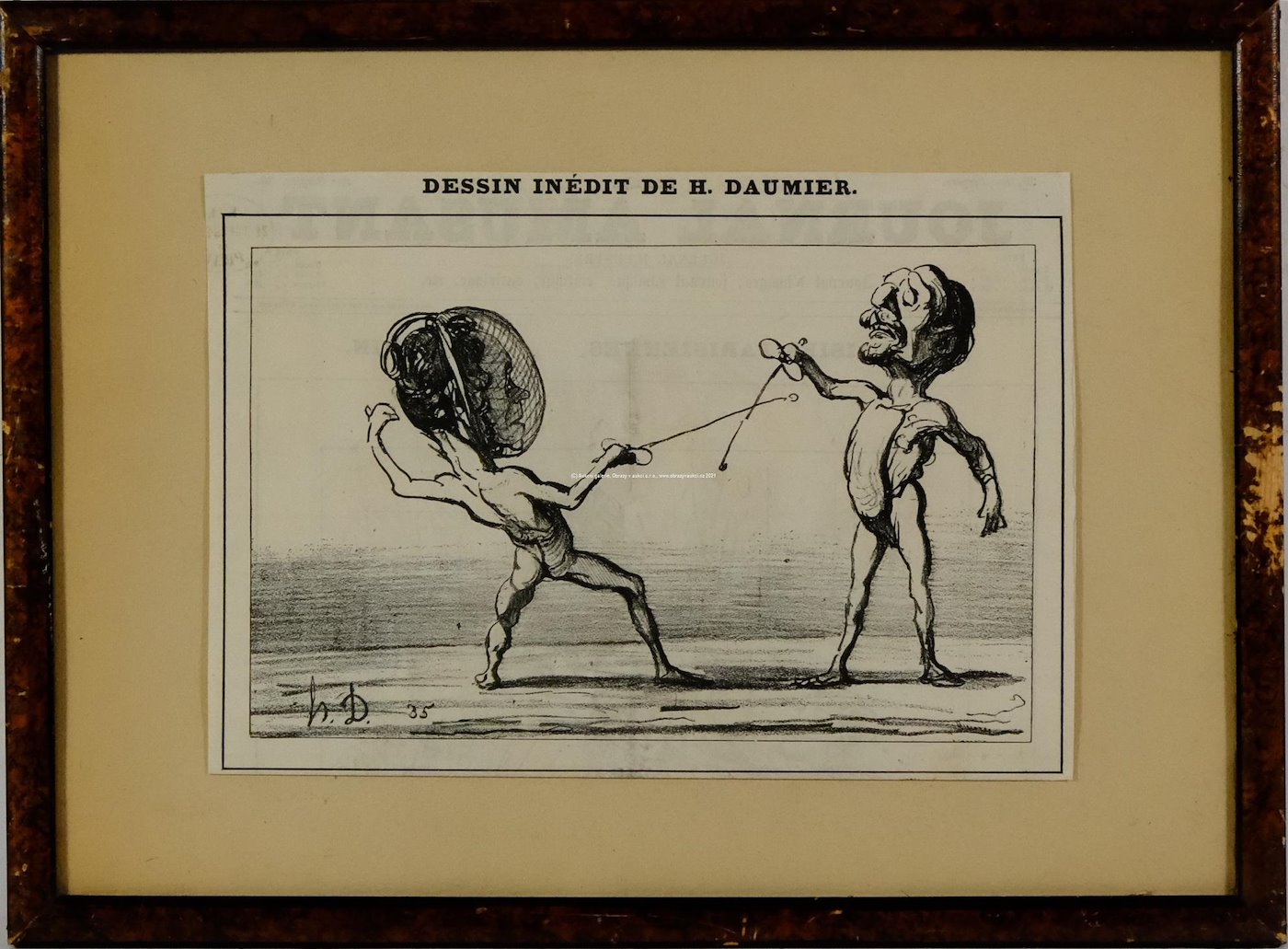 Honoré Daumier - Politická karikatura