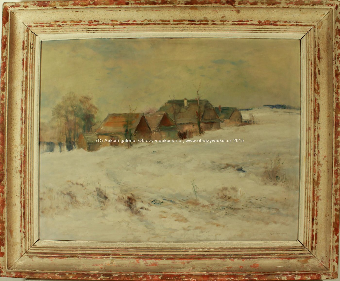 Karel Jan Sigmund - Za vesnicí v zimě
