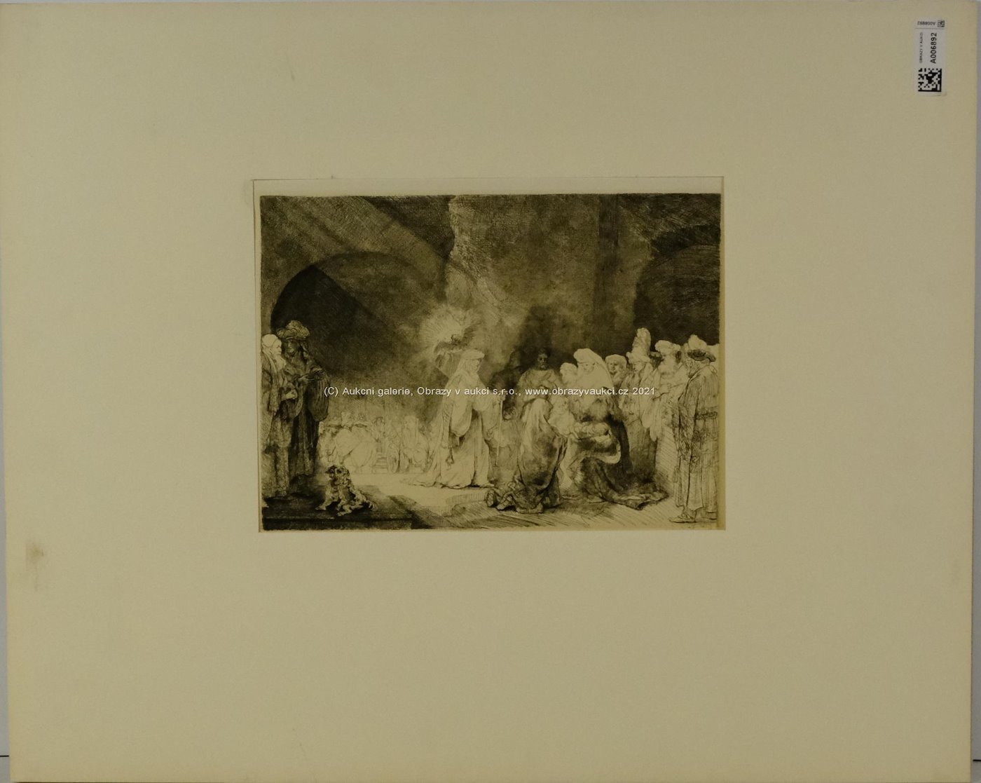 Rembrandt van Rijn - Křest