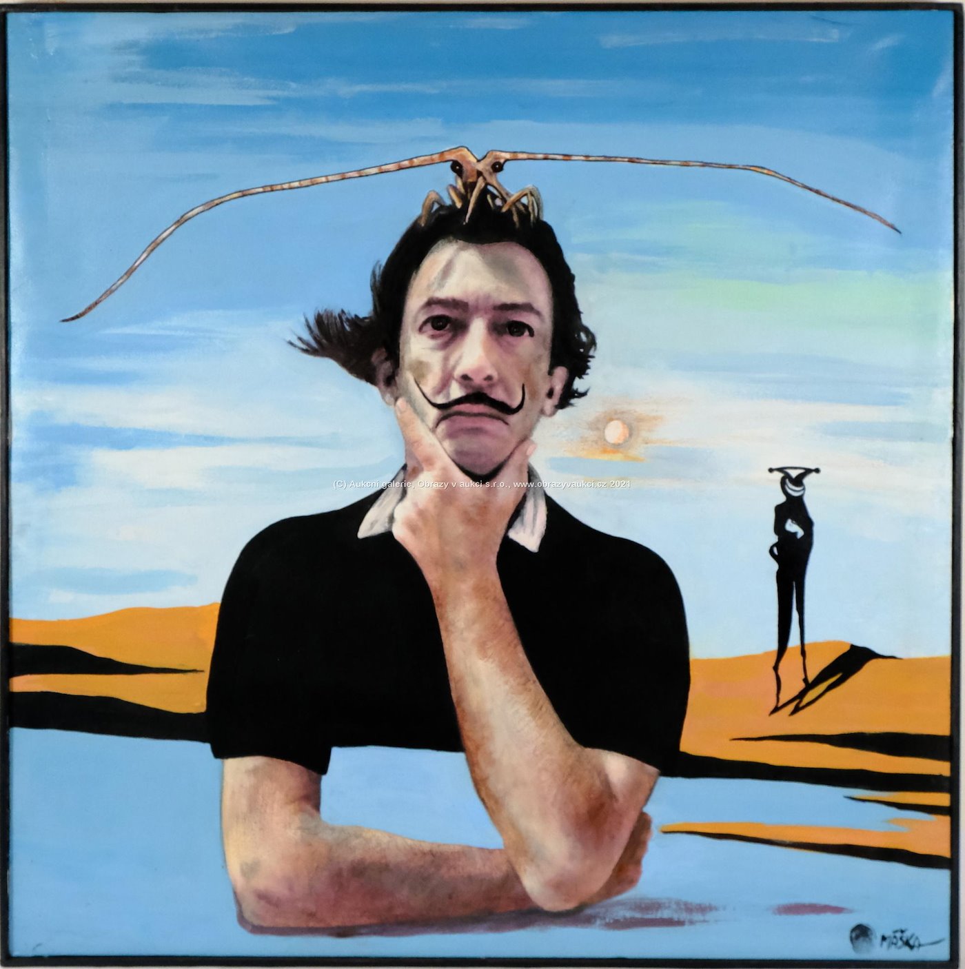 Jiří Máška - Vzpomínka na mládí Salvadora Dalího