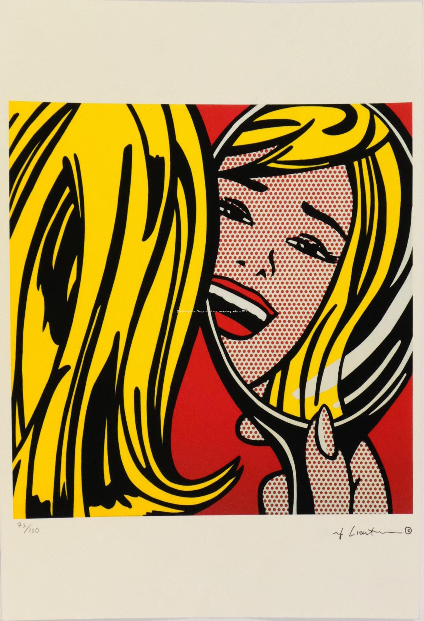 Roy Lichtenstein - Před zrcadlem