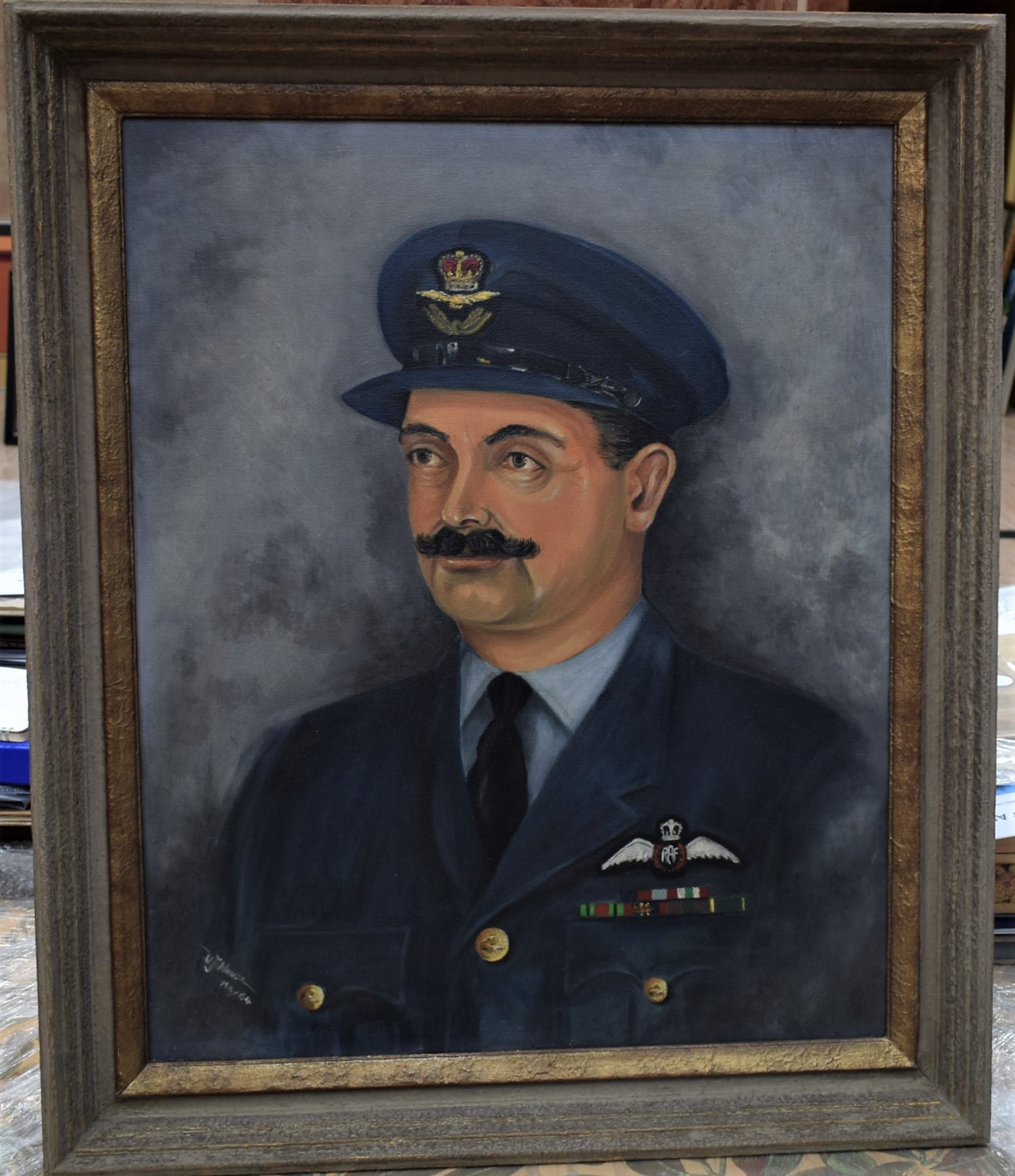 V. J. Hover  - Pilot RAF