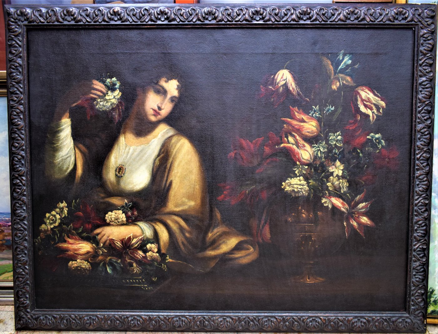 Středoevropský malíř konce 18. století - Alegorie  krásy – Benátky