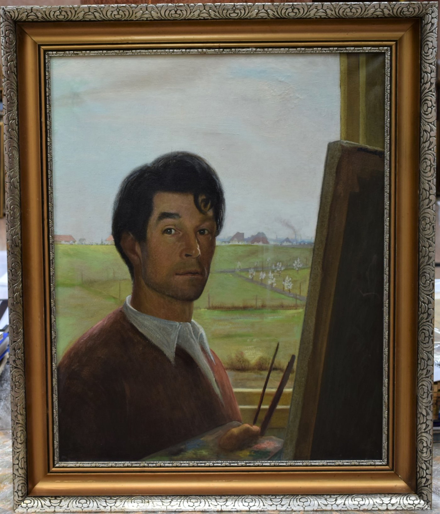 Jan Havlík - Autoportrét malíře 
