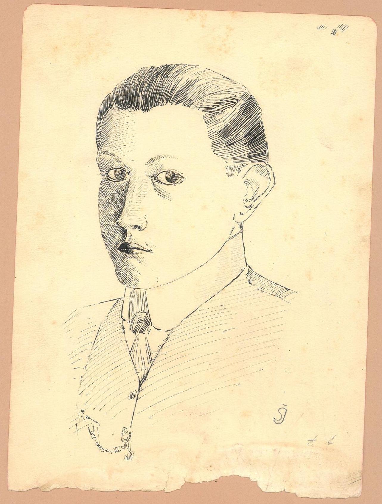 Josef Šíma - Autoportrét