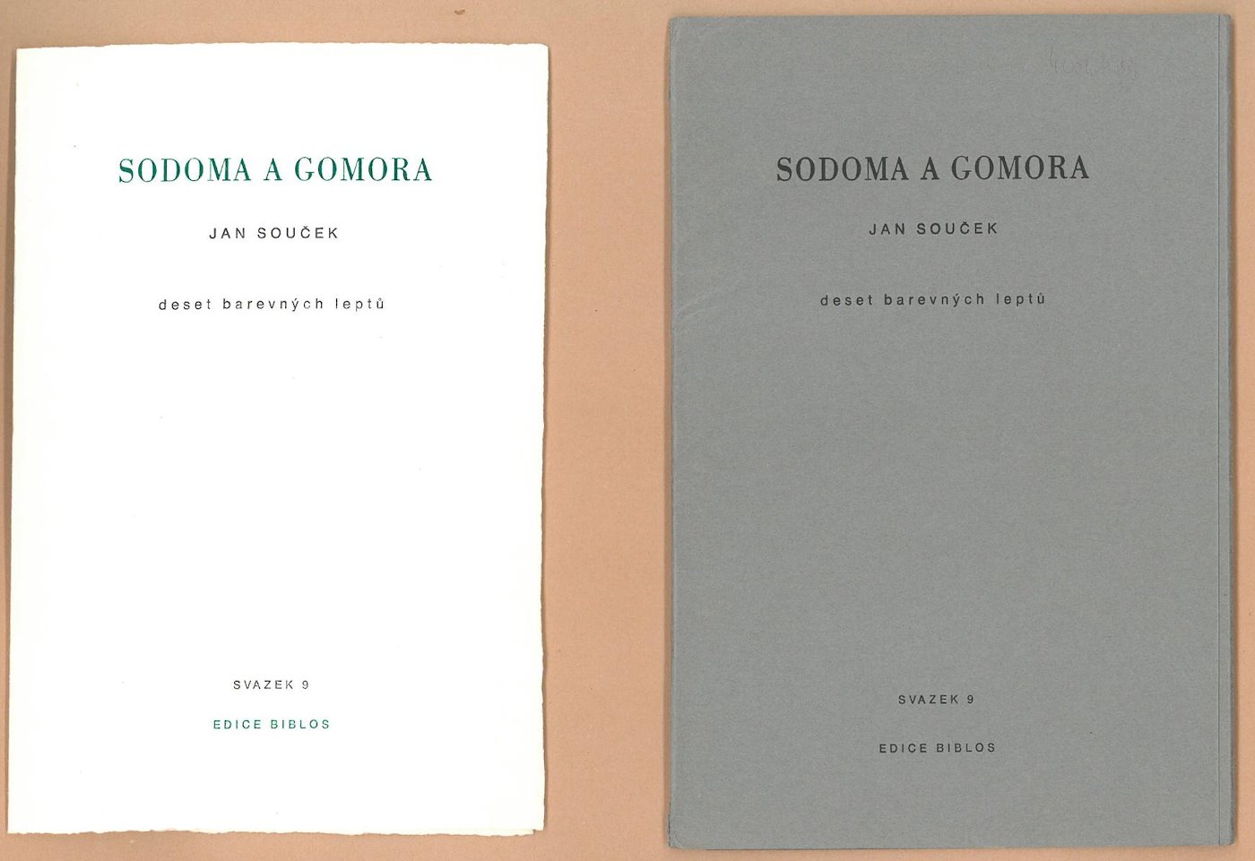 Jan Souček - Sodoma a Gomora
