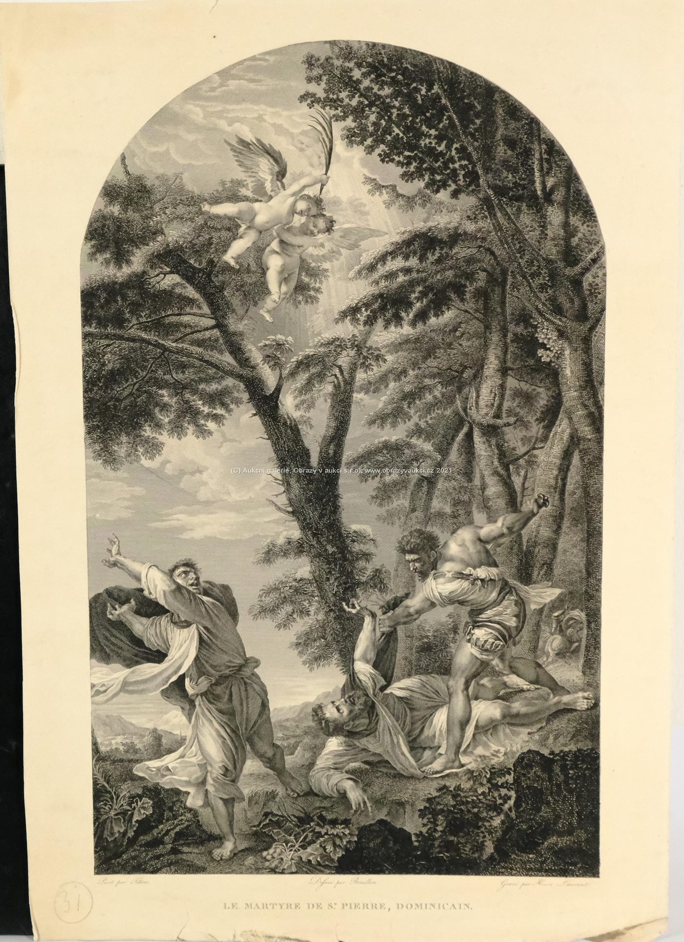 Titian, Veirotter, C. Deloraine - Konvolut 3 grafických listů